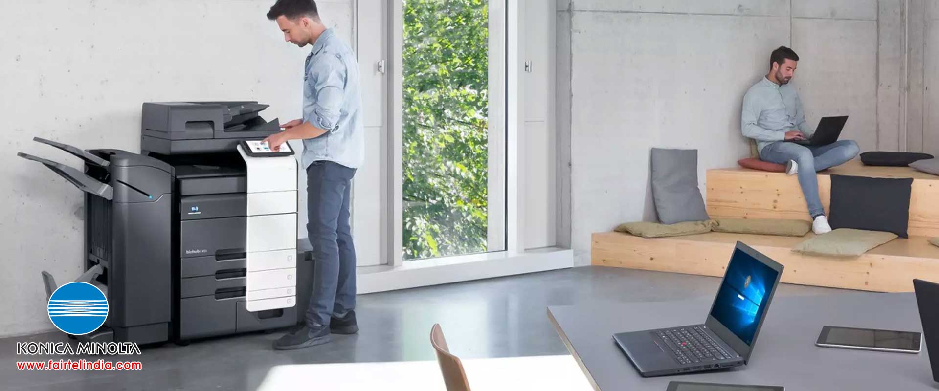 Konika Minolta Black & White Photocopiers Color Photocopiers and Multifunction Printers (MFPs) dealers distributors in Ludhiana Punjab