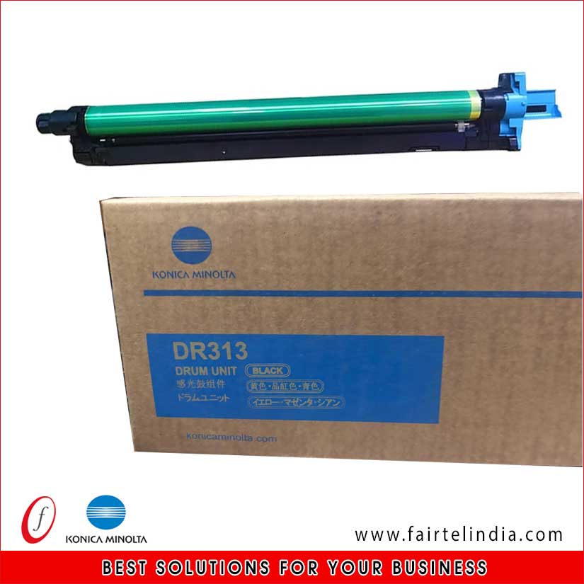 DR-313 Drum Unit Konica Minolta Genuine Spares & Service Centre in Ludhiana Punjab Fair Telcom company Ludhiana
