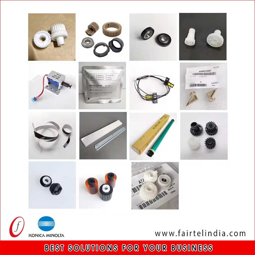 Spare Parts Konica Minolta Genuine Spares & Service Centre in Ludhiana Punjab Fair Telcom company Ludhiana