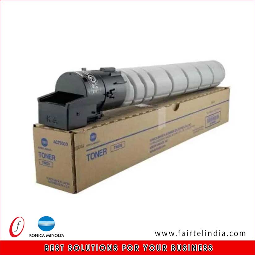 TN-628 Black Toner Cartridge Konica Minolta Genuine Spares & Service Centre in Ludhiana Punjab Fair Telcom company Ludhiana