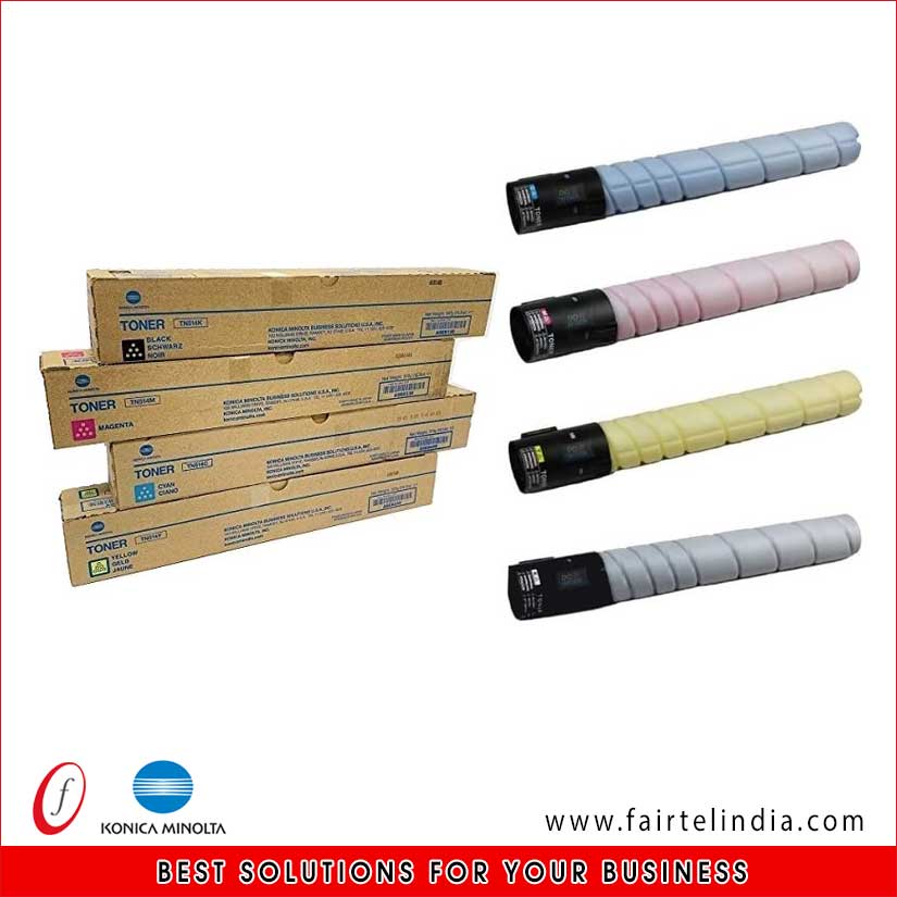 TN-514 Color Toner Cartridge (Set 4 Konica Minolta Genuine Spares & Service Centre in Ludhiana Punjab Fair Telcom company Ludhiana