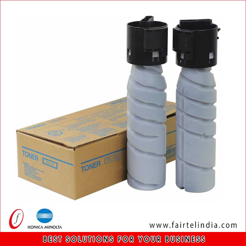 TN 118 BW Toner Cartridge Konika Minolta Genuine Spares & Service Centre in Ludhiana Punjab Fair Telcom company Ludhiana
