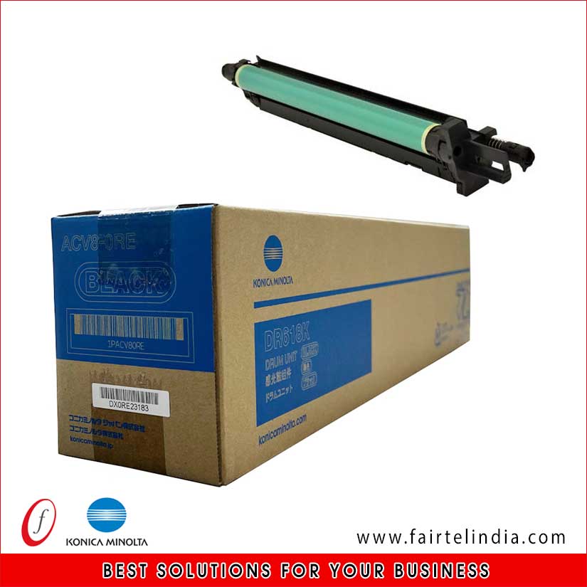 DR-618 Drum Unit Konika Minolta Genuine Spares & Service Centre in Ludhiana Punjab Fair Telcom company Ludhiana