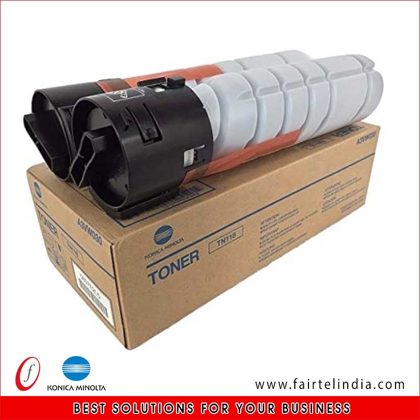 TN 116 BW Toner Cartridge Konika Minolta Genuine Spares & Service Centre in Ludhiana Punjab Fair Telcom company Ludhiana